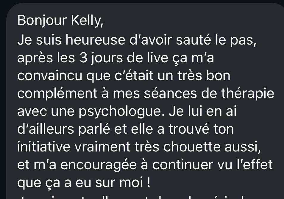 Témoignage 1